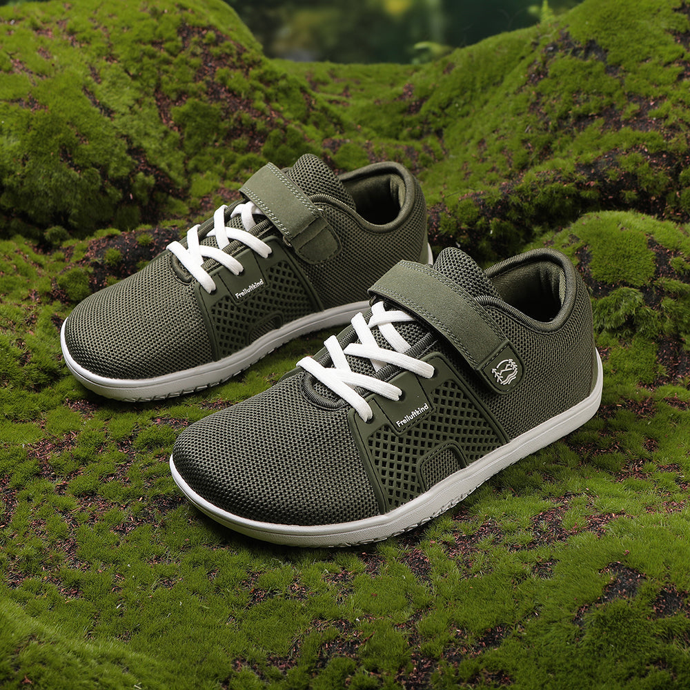Ademende Sneakers met Klittenband – Lichtgewicht & Comfortabele Sportschoenen voor Heren en Dames