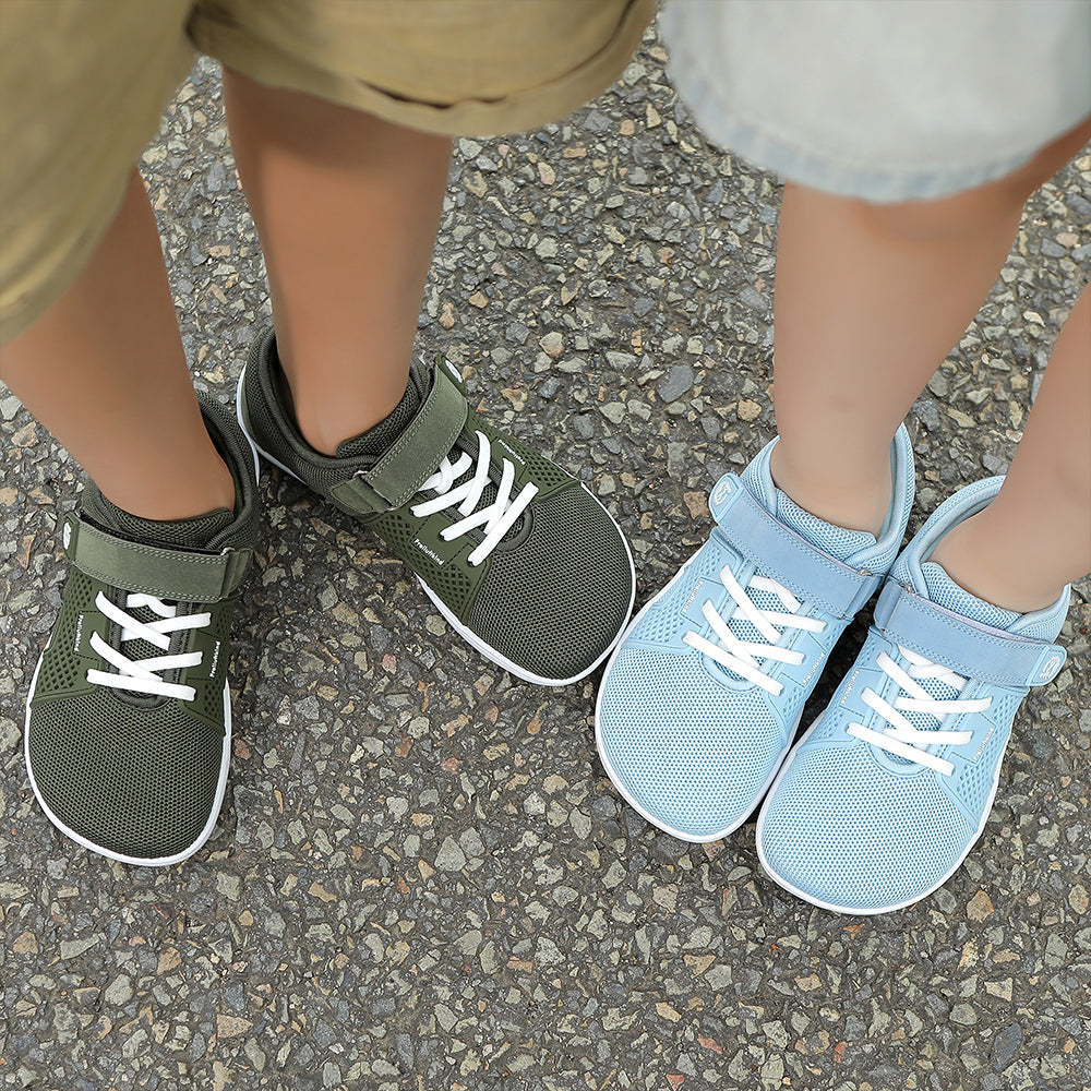 Ademende Sneakers met Klittenband – Lichtgewicht & Comfortabele Sportschoenen voor Heren en Dames