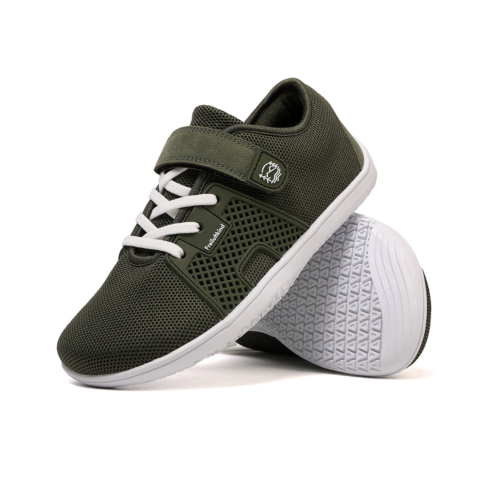 Ademende Sneakers met Klittenband – Lichtgewicht & Comfortabele Sportschoenen voor Heren en Dames