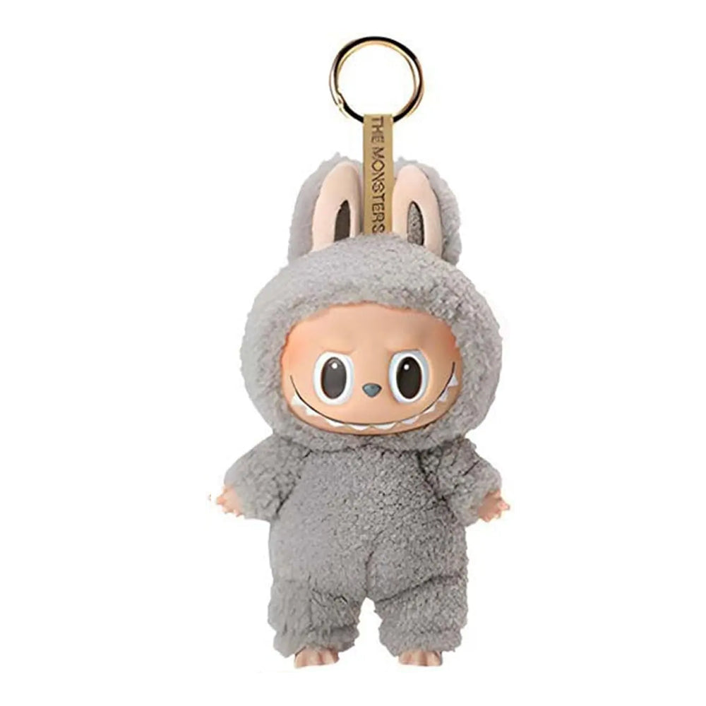 Mini Labubu Sleutelhanger – Schattige Pluche Hanger voor Tas of Sleutels