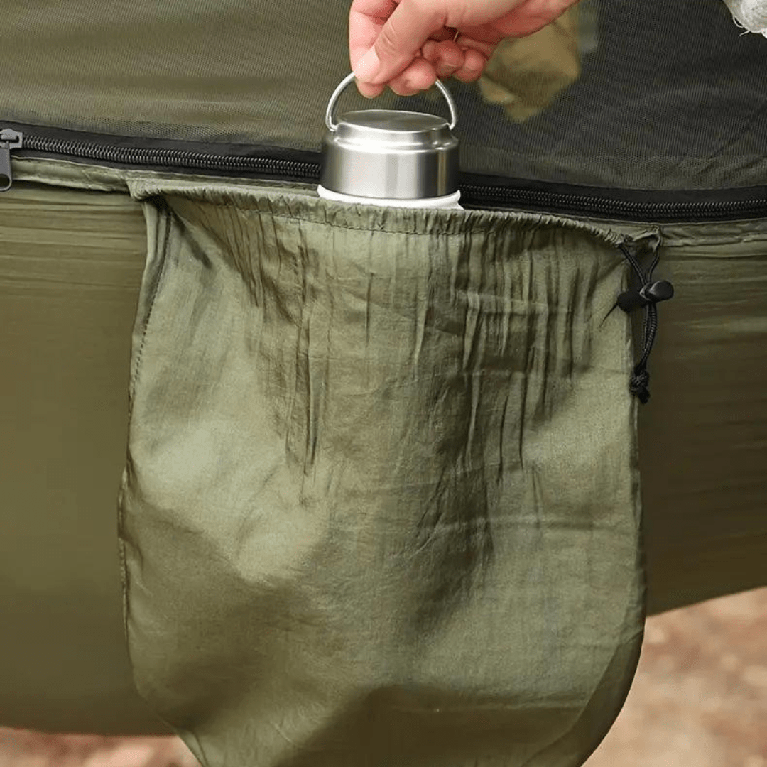 Outdoor Hangmat met Muskietennet – Lichtgewicht, Sterk & Compact