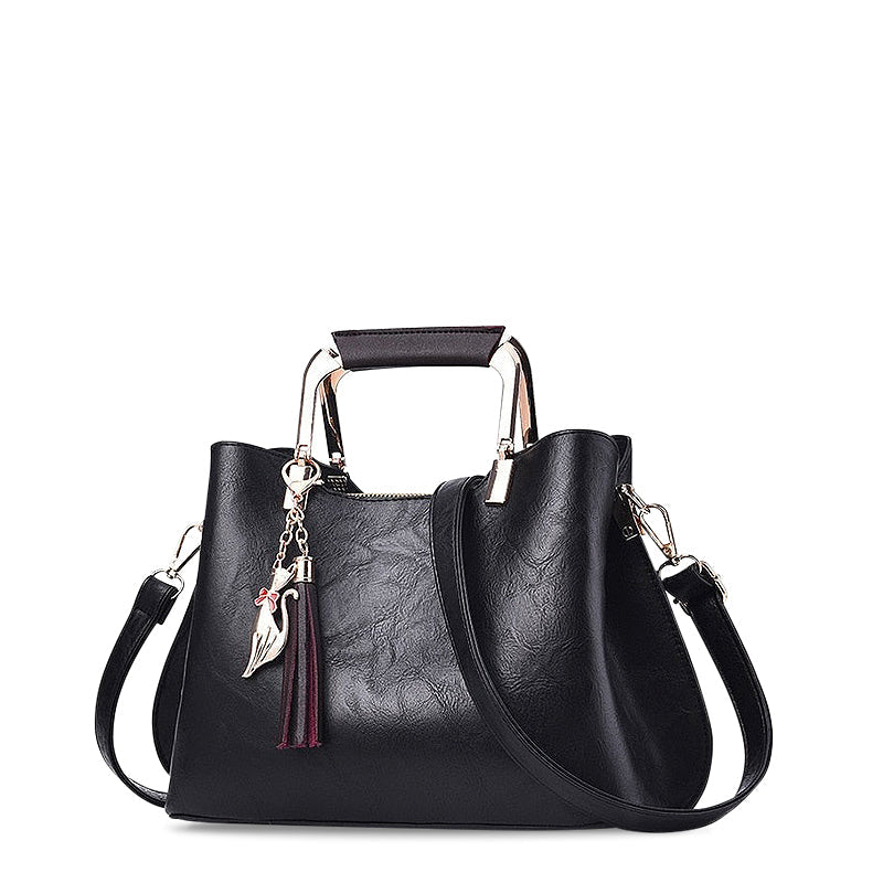 Luxe Zwarte Handtas – Stijlvolle Dames Tas