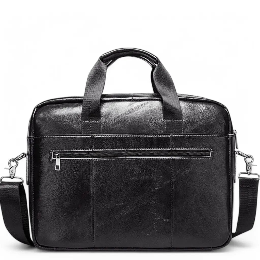 Hippe laptoptas heren 13.3 inch – Stijlvol premium koeienleer