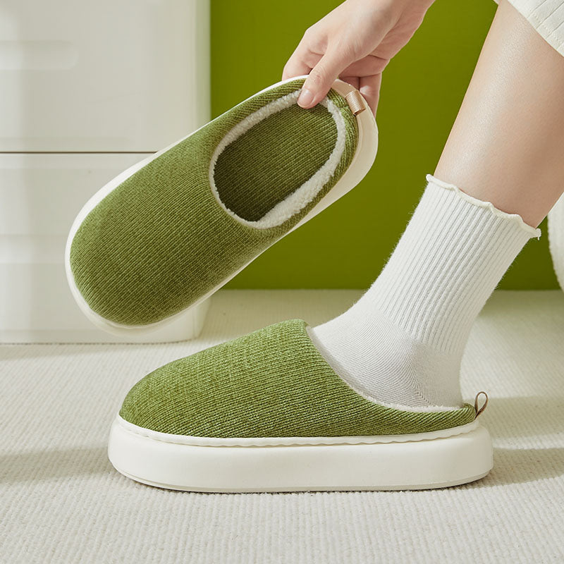 Comfortabele Heren & Dames Pantoffels – Warme & Zachte Huissloffen met Antislip Zool