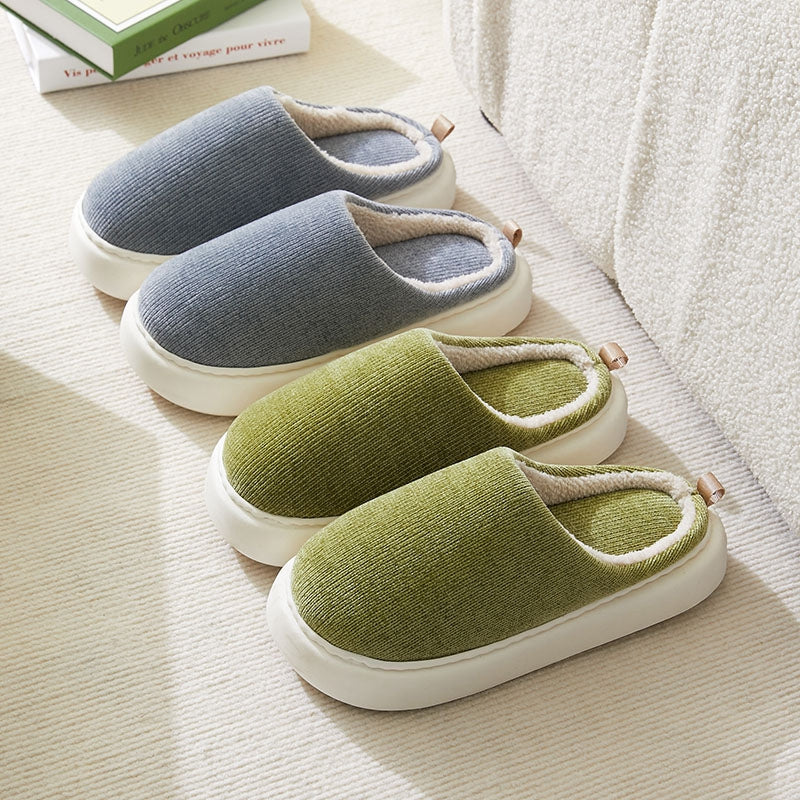 Comfortabele Heren & Dames Pantoffels – Warme & Zachte Huissloffen met Antislip Zool