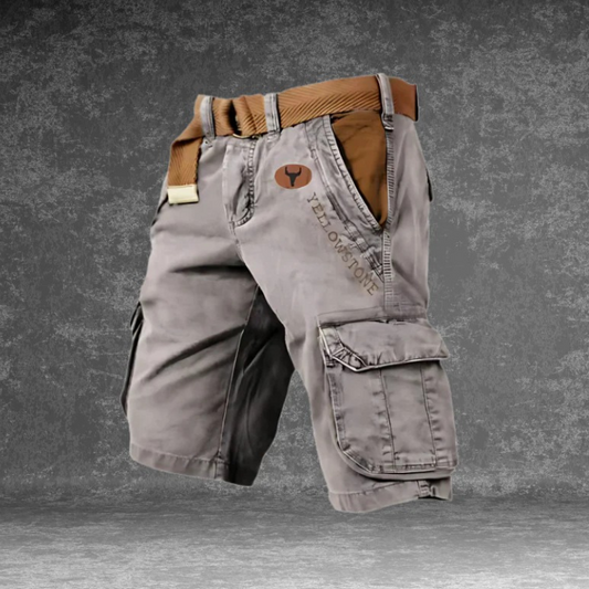 Heren Cargo Shorts – Stevige Korte Broek met Zakken in Meerdere Kleuren
