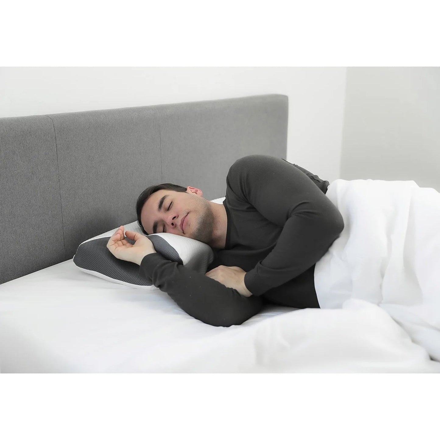 Ergonomisch Traagschuim Hoofdkussen – Orthopedisch Kussen voor Nek- en Rugondersteuning