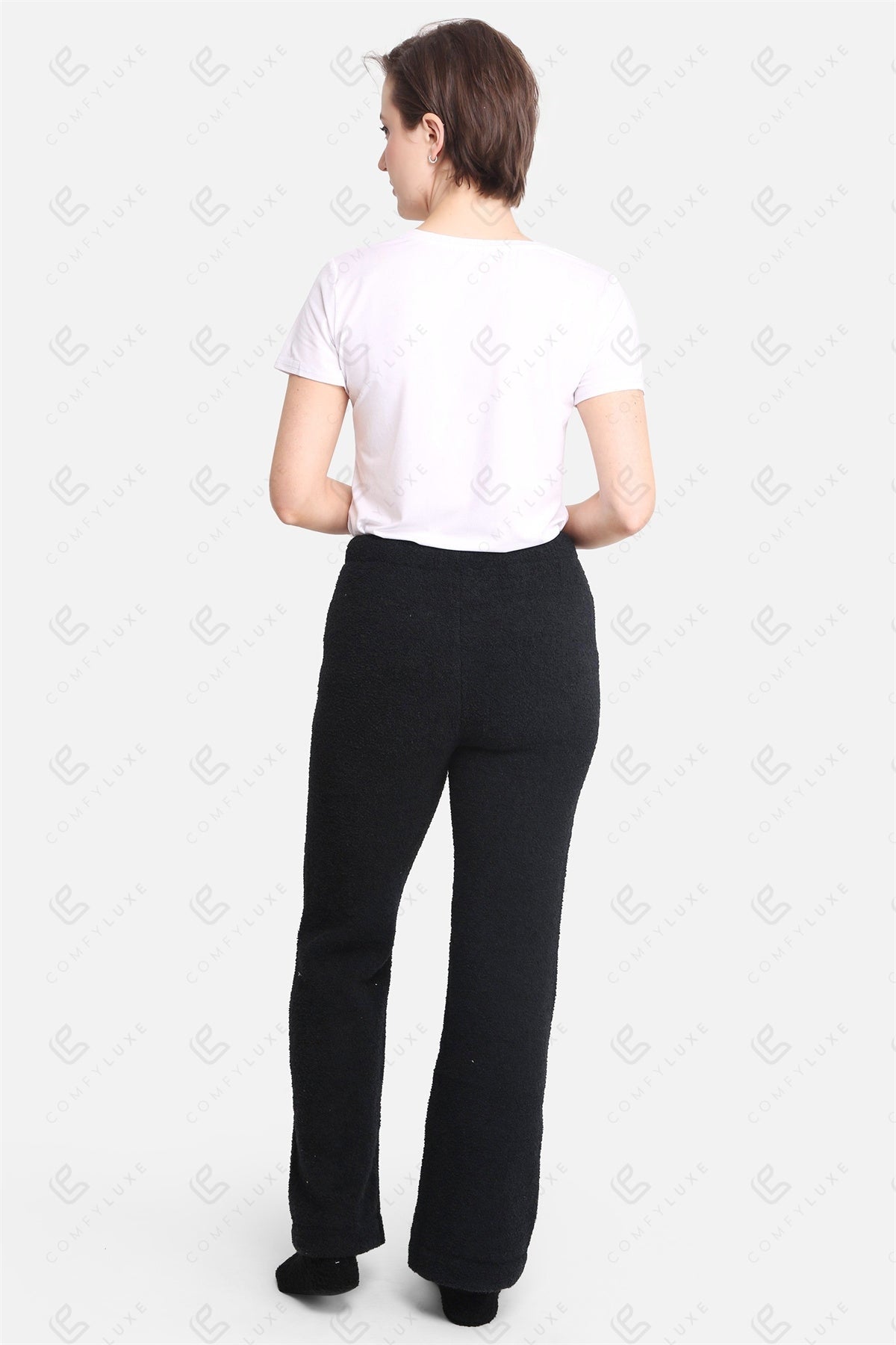 Luxe Lounge Broek – Zachte Dames Loungewear met Pockets & Trekkoord