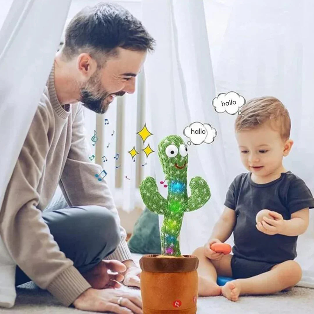 Dansende cactus - Herhaalt Woorden En Zingt Mee - Interactief Speelgoed
