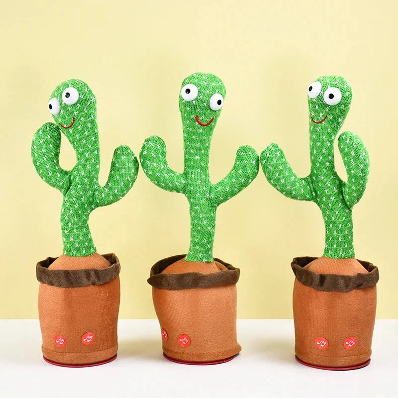 Dansende cactus - Herhaalt Woorden En Zingt Mee - Interactief Speelgoed