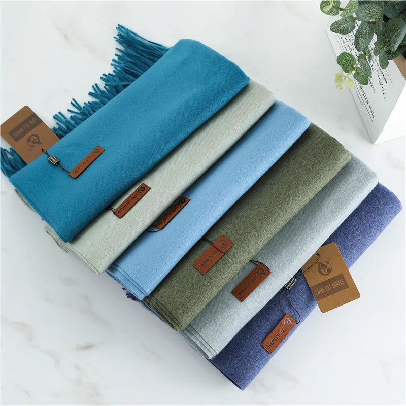 Krystal Cashmere Scarf – Warme & Modieuze Winter Sjaal voor Dames