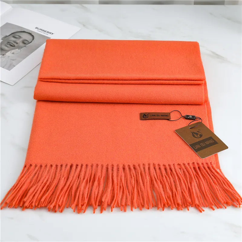 Krystal Cashmere Scarf – Warme & Modieuze Winter Sjaal voor Dames