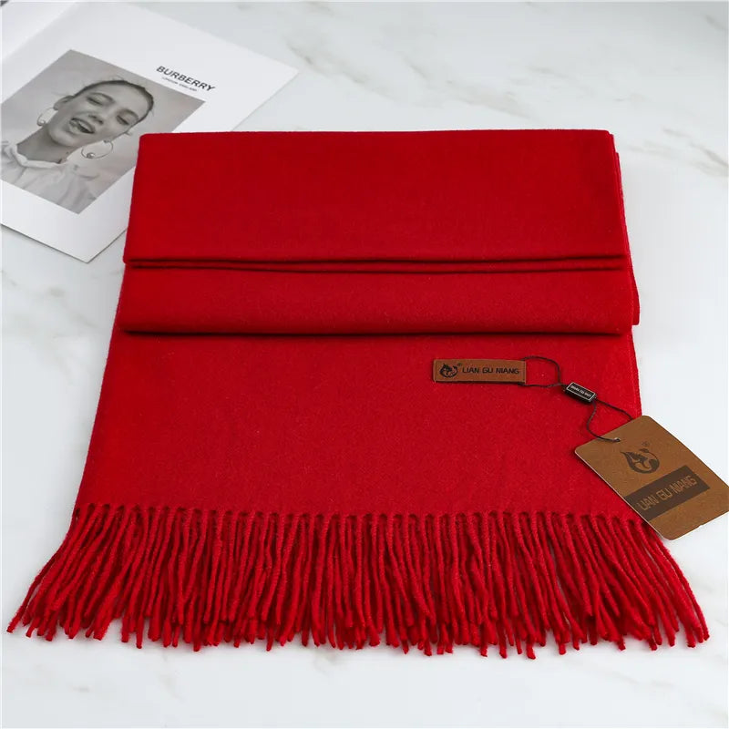 Krystal Cashmere Scarf – Warme & Modieuze Winter Sjaal voor Dames