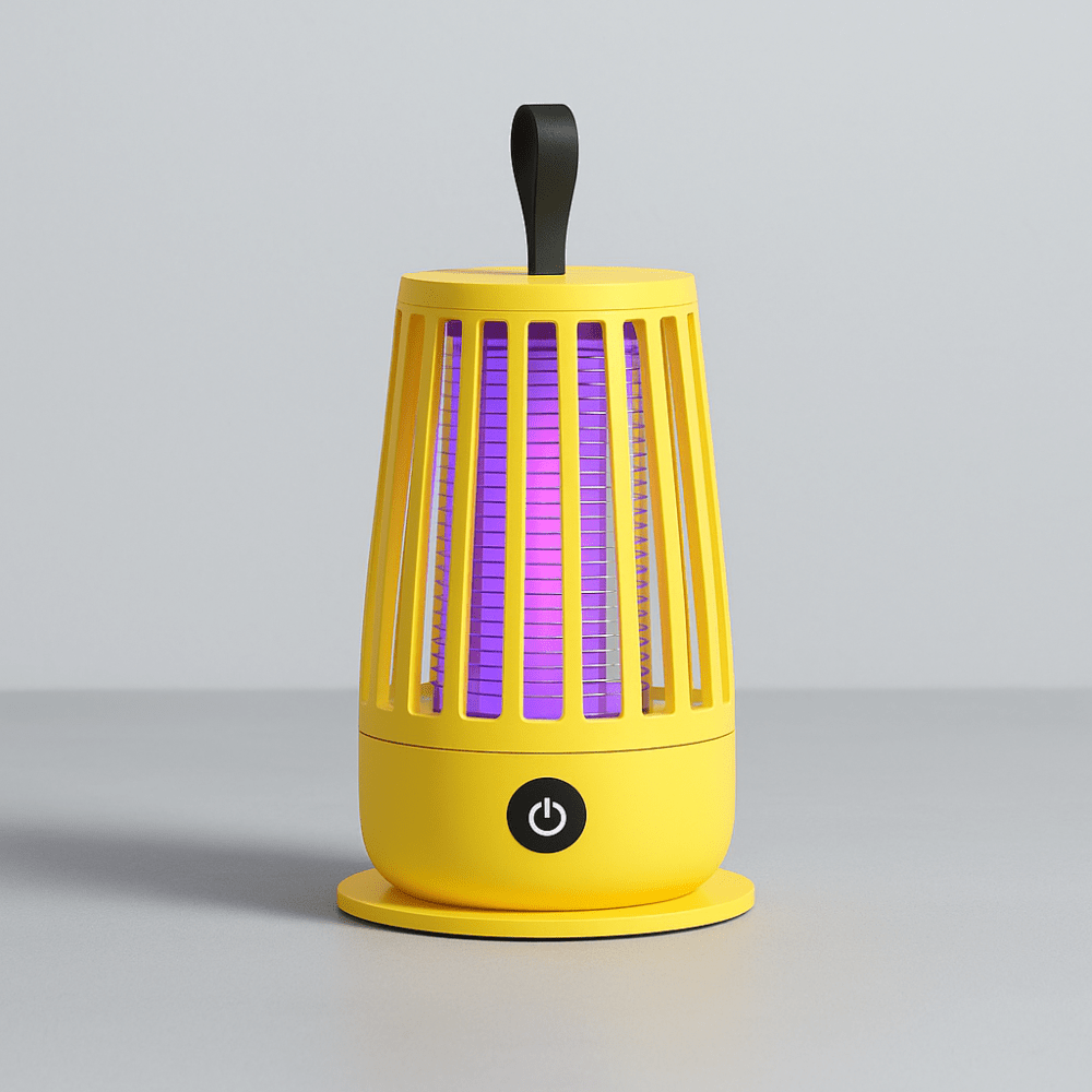 Elektrische Muggenlamp met UV-licht – Draadloos & Oplaadbaar – Voor Binnen & Buiten