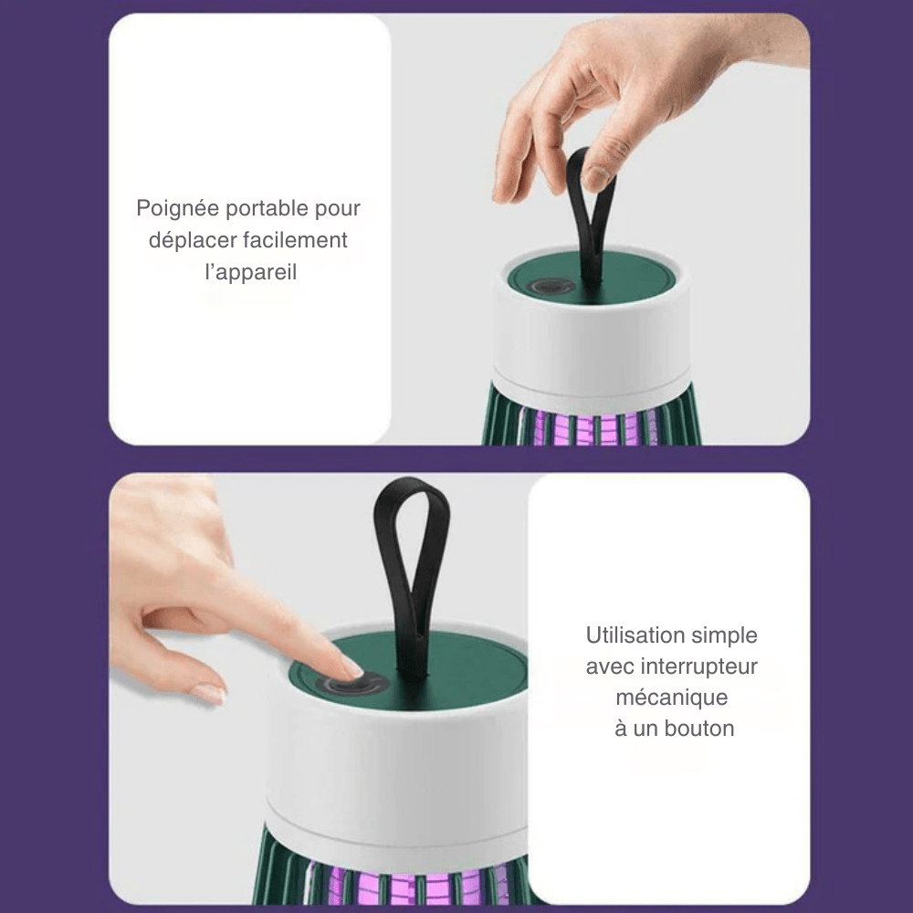 USB Muggenlamp – Stil & Veilig Insectenlamp met UV Licht