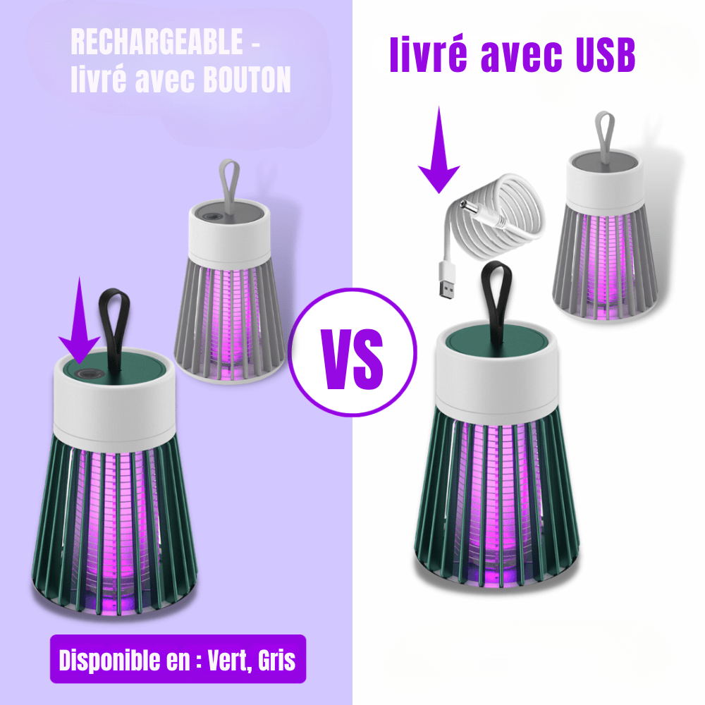 USB Muggenlamp – Stil & Veilig Insectenlamp met UV Licht
