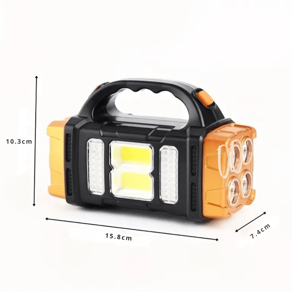 Krachtige LED Zaklamp – Oplaadbaar, Waterdicht & Draagbaar