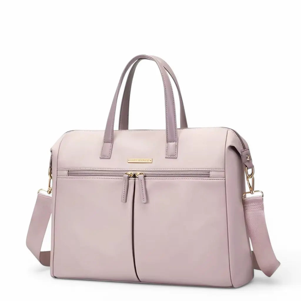 Laptoptas dames 15.6 inch roze – Stijlvolle bescherming & elegante uitstraling