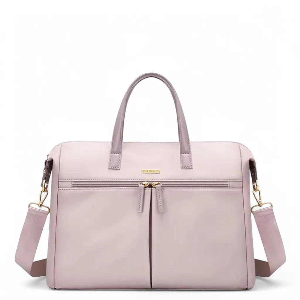 Laptoptas dames 15.6 inch roze – Stijlvolle bescherming & elegante uitstraling