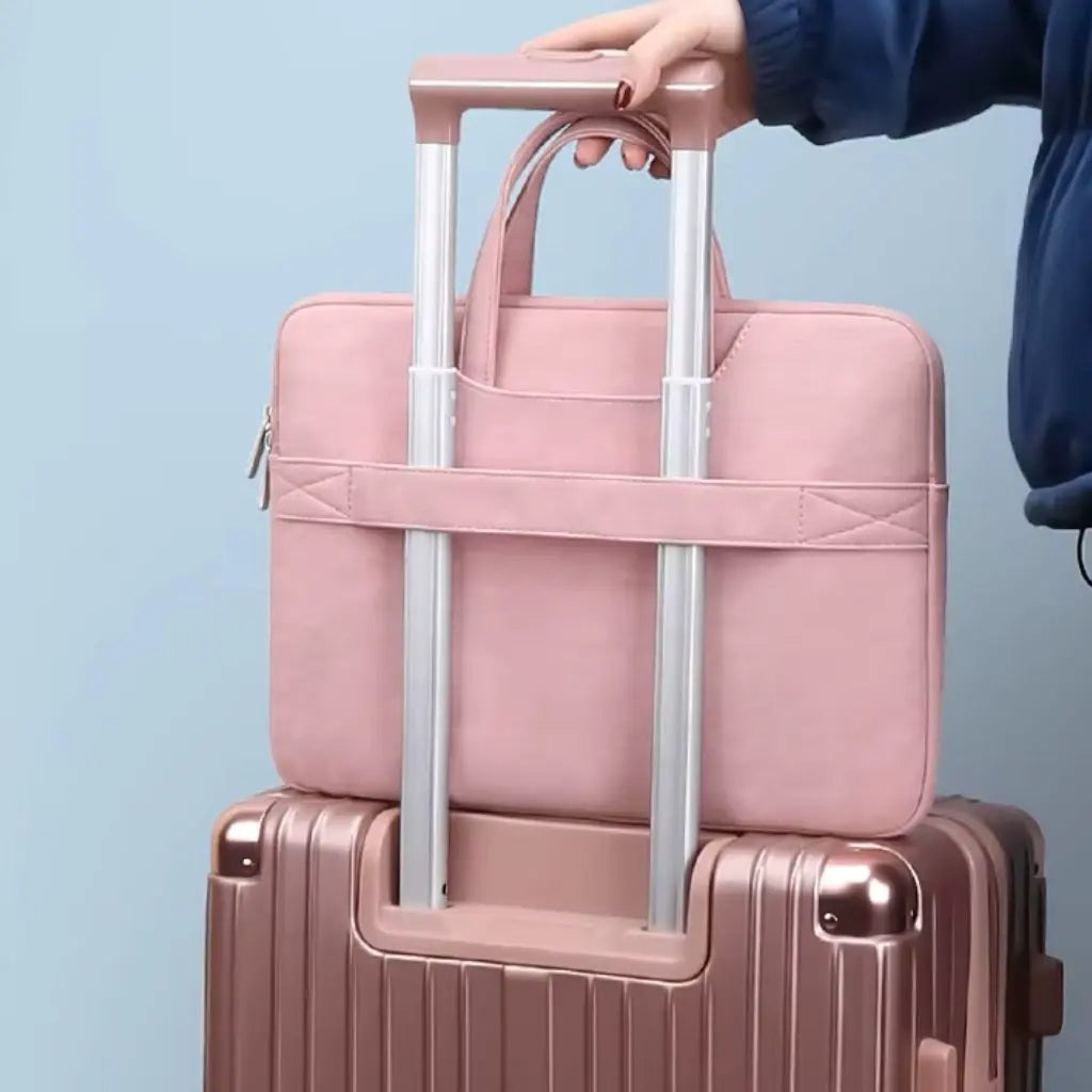 Laptoptas dames 13.3 inch – Lichtgewicht & Stijlvolle pastelkleuren