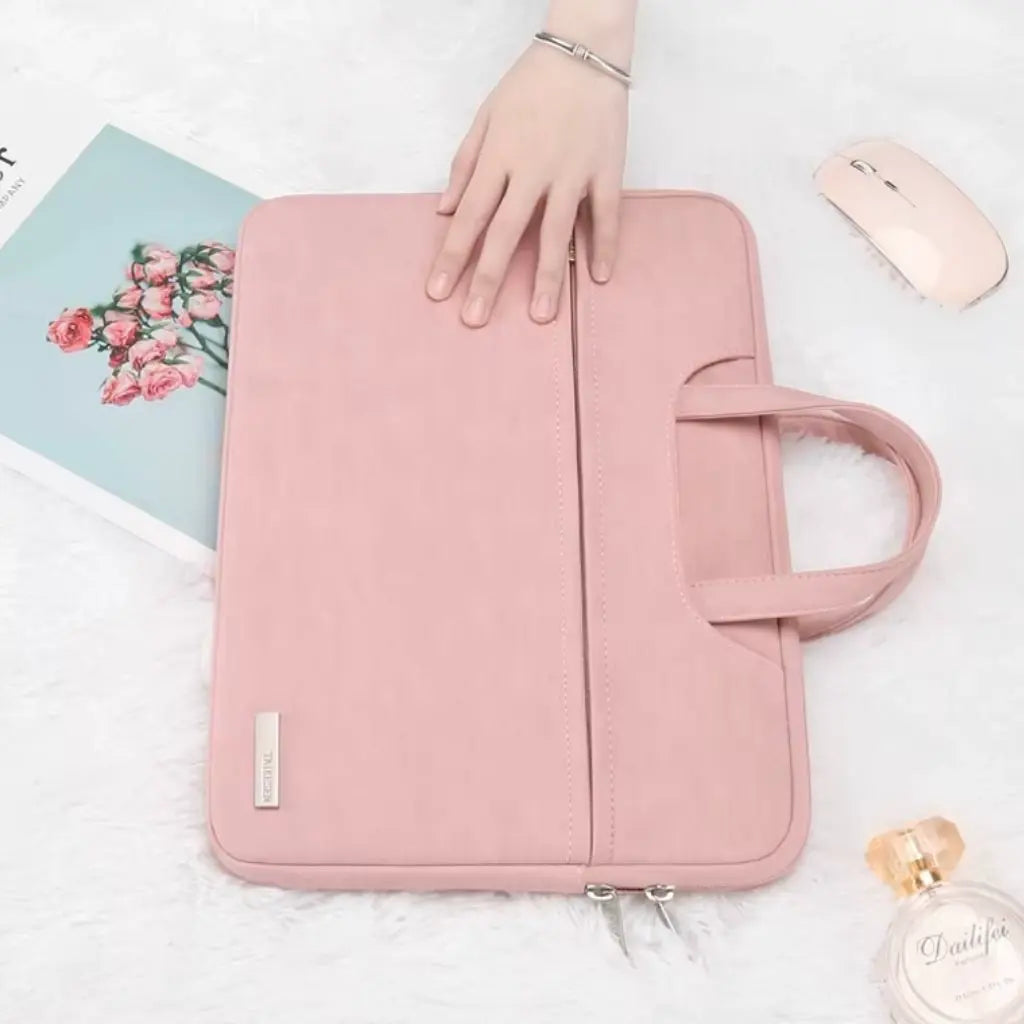 Laptoptas dames 13.3 inch – Lichtgewicht & Stijlvolle pastelkleuren