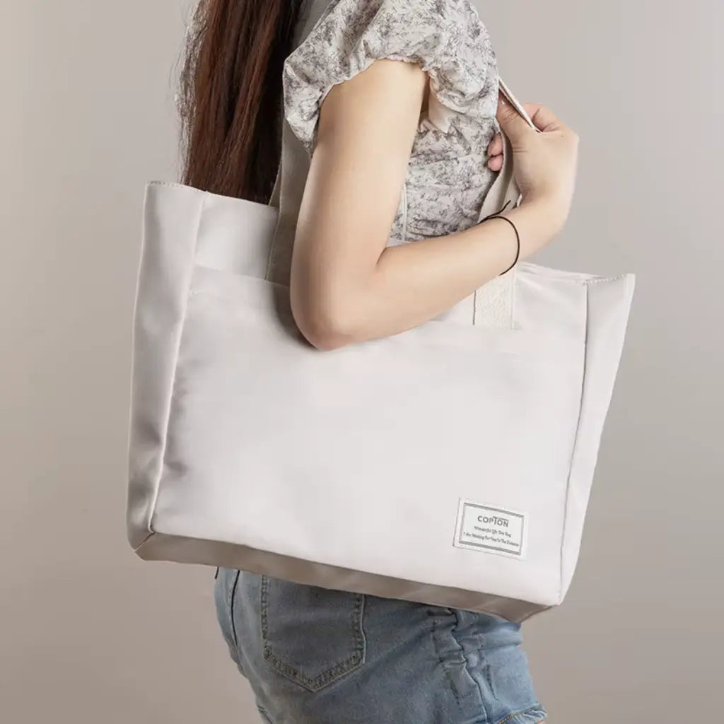 Canvas Tote Bag Wit – Ruim & Duurzaam