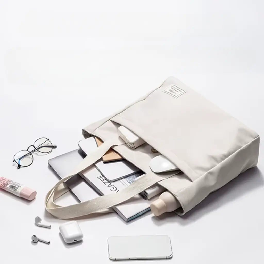Canvas Tote Bag Wit – Ruim & Duurzaam