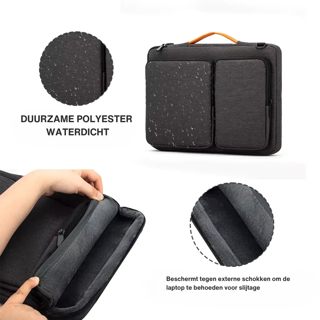 Laptoptas Grijs – Waterafstotend & Beschermend