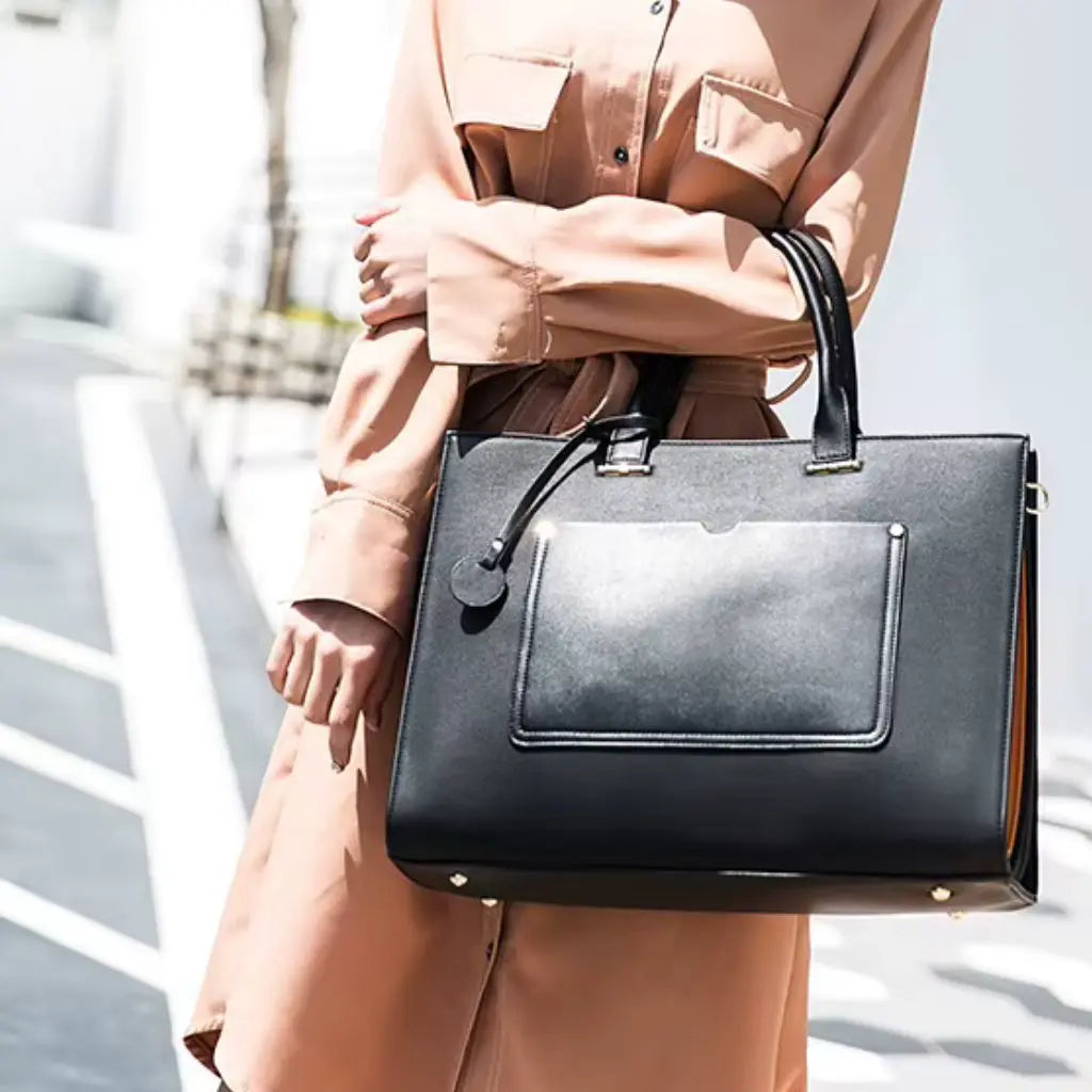 Leren laptoptas dames 13 inch – Elegant & functioneel