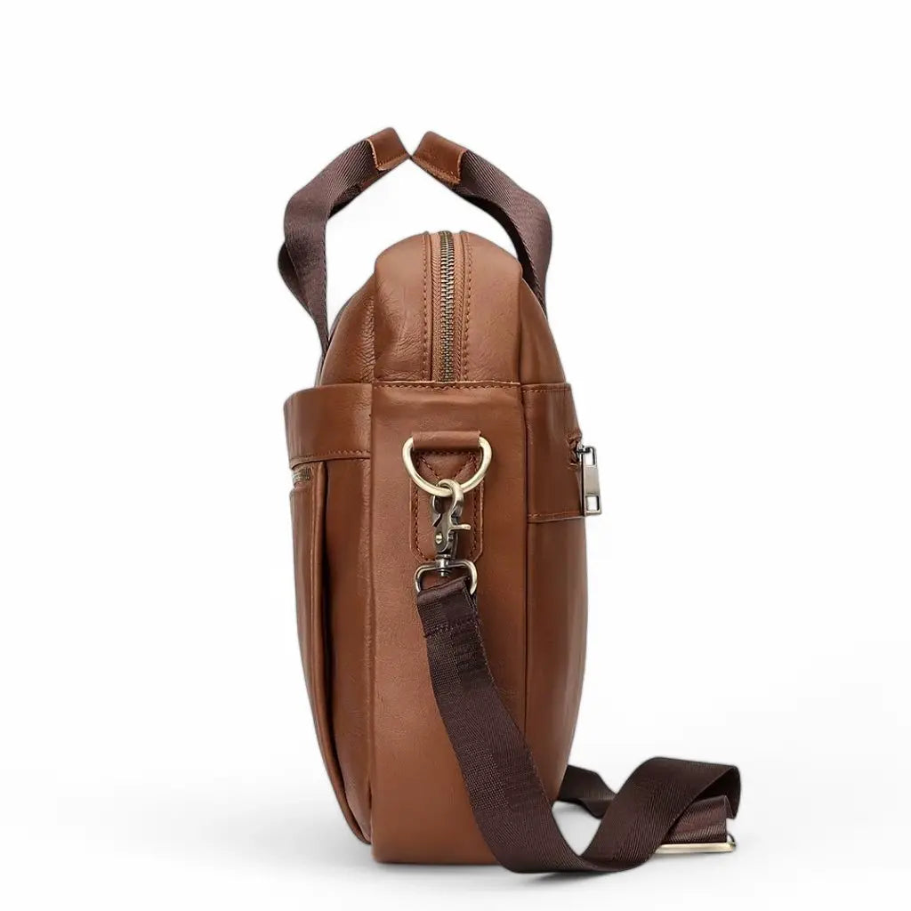 Leren laptoptas heren 13 inch – Stijlvol & praktisch