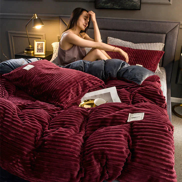DreamWeave Luxe Dekbedovertrek – Comfortabele & Stijlvolle Beddengoed Set