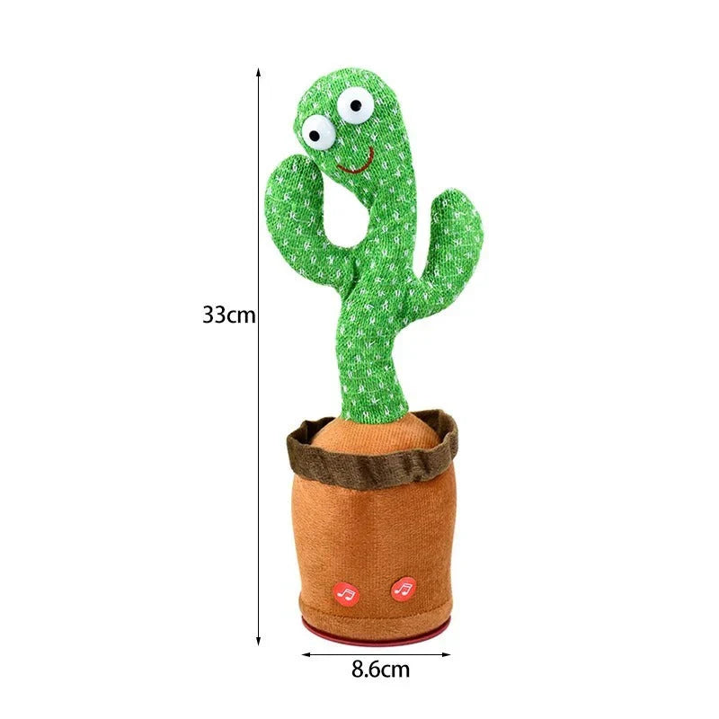 Dansende cactus - Herhaalt Woorden En Zingt Mee - Interactief Speelgoed