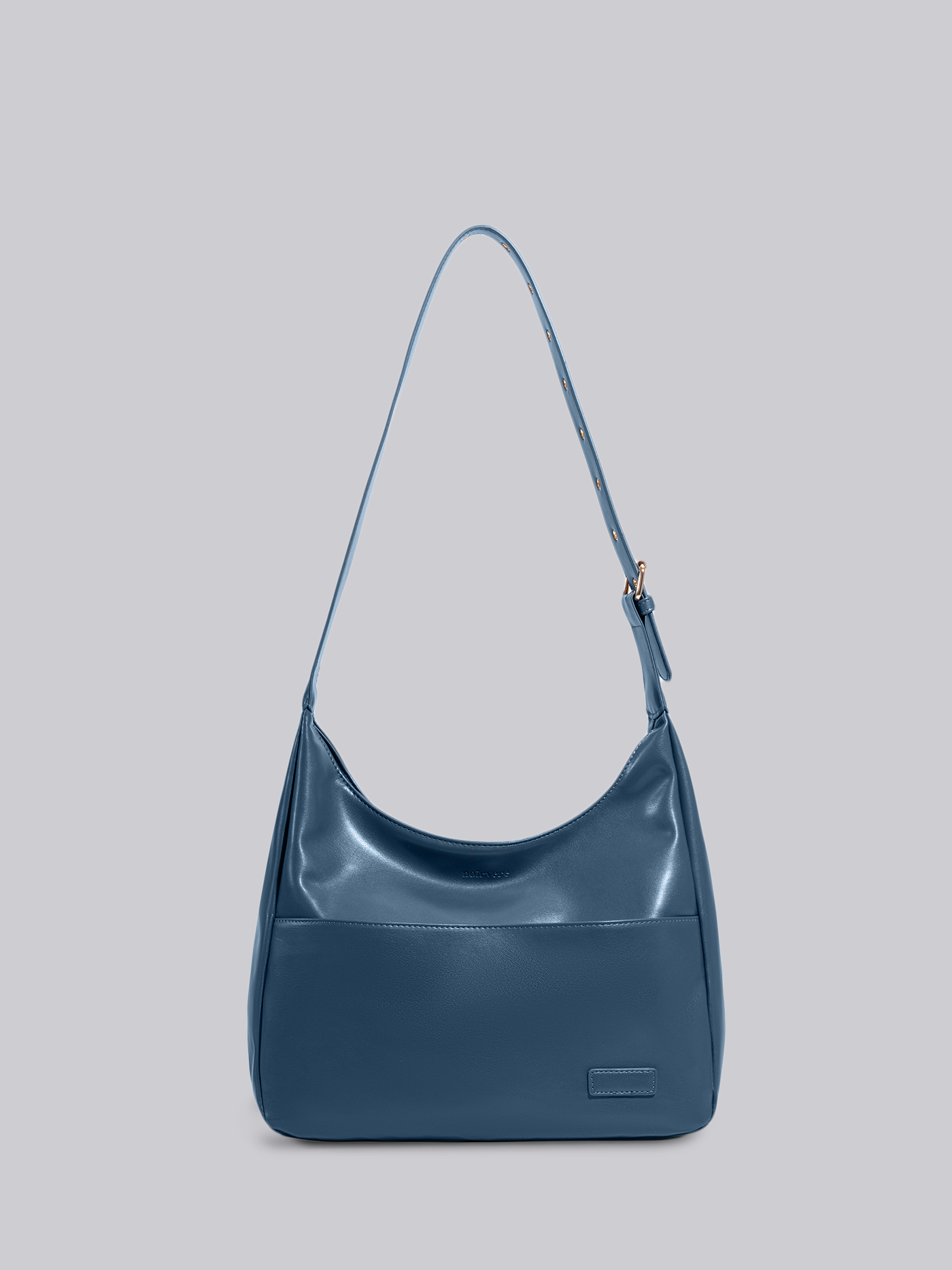 Zwarte Schoudertas – Minimalistisch & Ruim Design van Vegan Leer