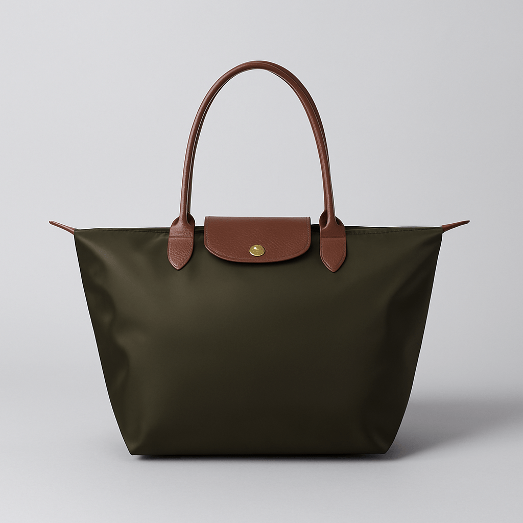 Luxe Oxford Shopper Tas – Waterdicht & Lichtgewicht – L (30x19x30cm)