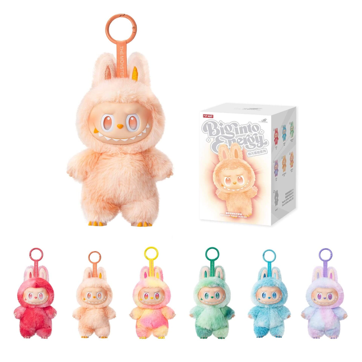 Pop Mart The Monsters – Big into Energy Blind Box | 1 willekeurige mini-figuur | Kasing Lung Collectible