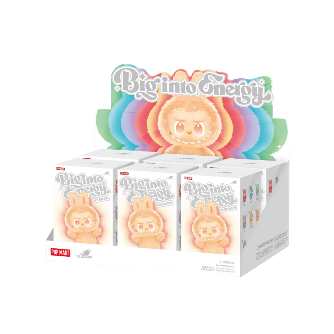 Pop Mart The Monsters – Big into Energy Blind Box | 1 willekeurige mini-figuur | Kasing Lung Collectible