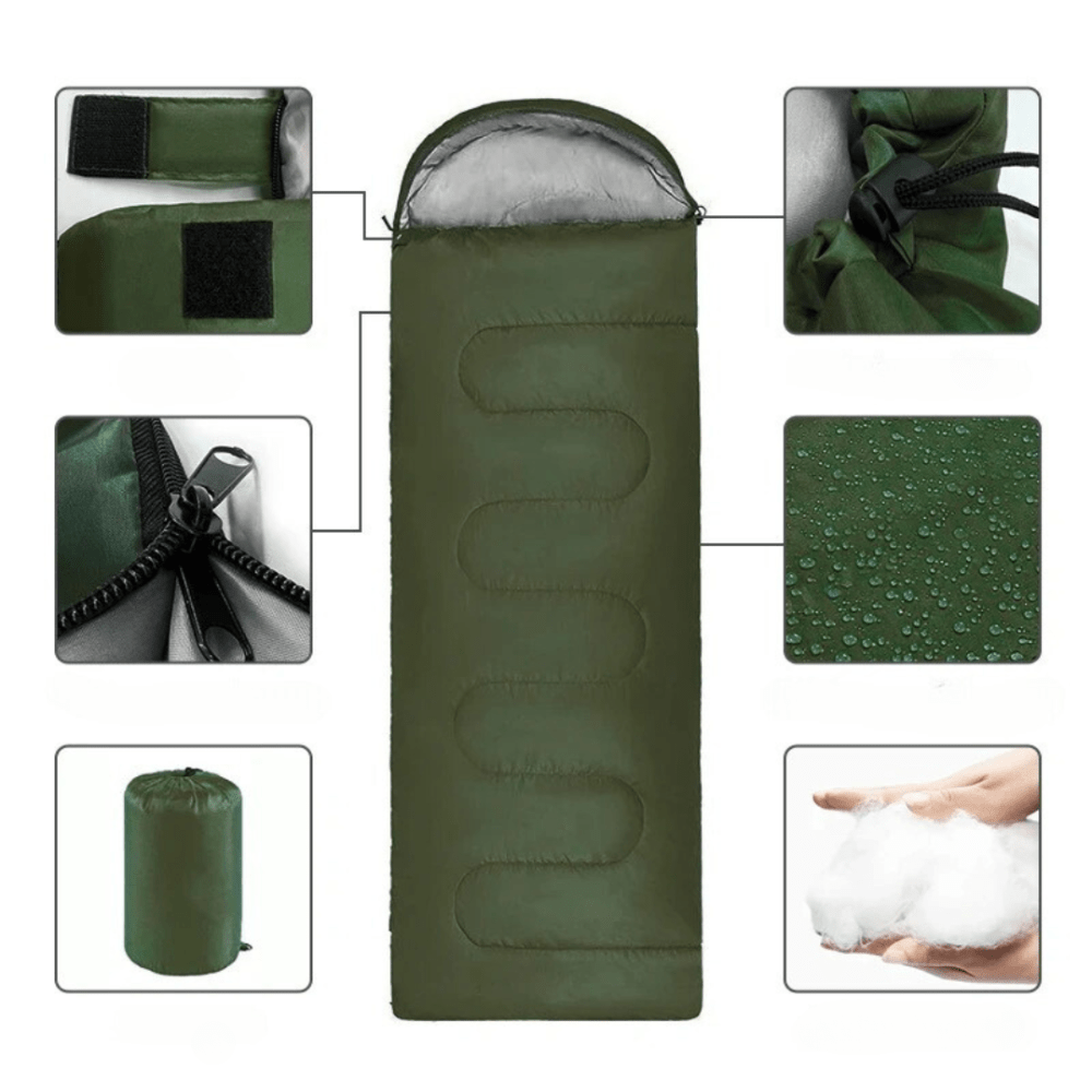 Lichtgewicht Slaapzak – Compact, Warm & Waterafstotend