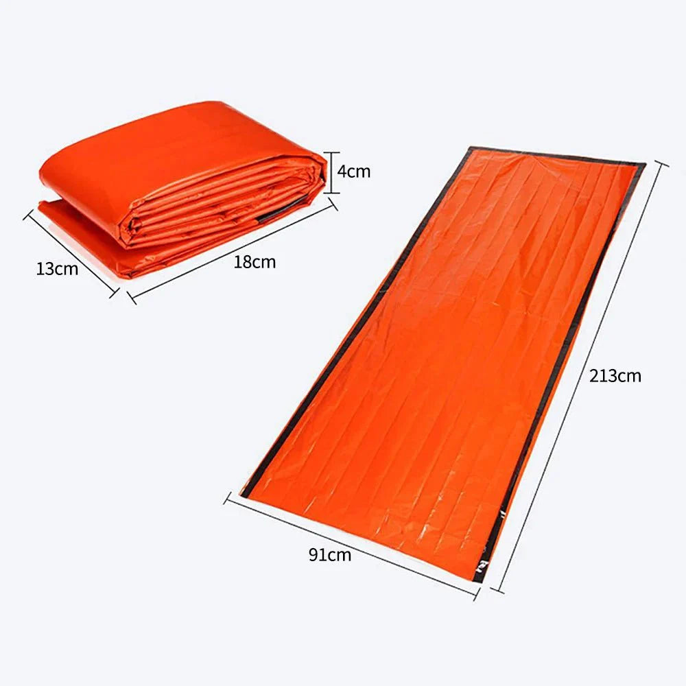 Nood Slaapzak – Waterdicht & Warmte Reflecterend voor Outdoor Overleving