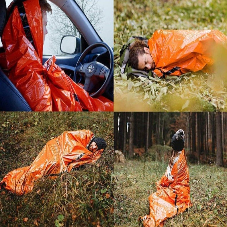 Nood Slaapzak – Waterdicht & Warmte Reflecterend voor Outdoor Overleving