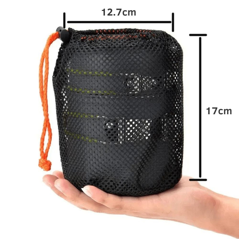 Outdoor Kookset – Lichtgewicht & Compact – Camping Pannenset met Bestek