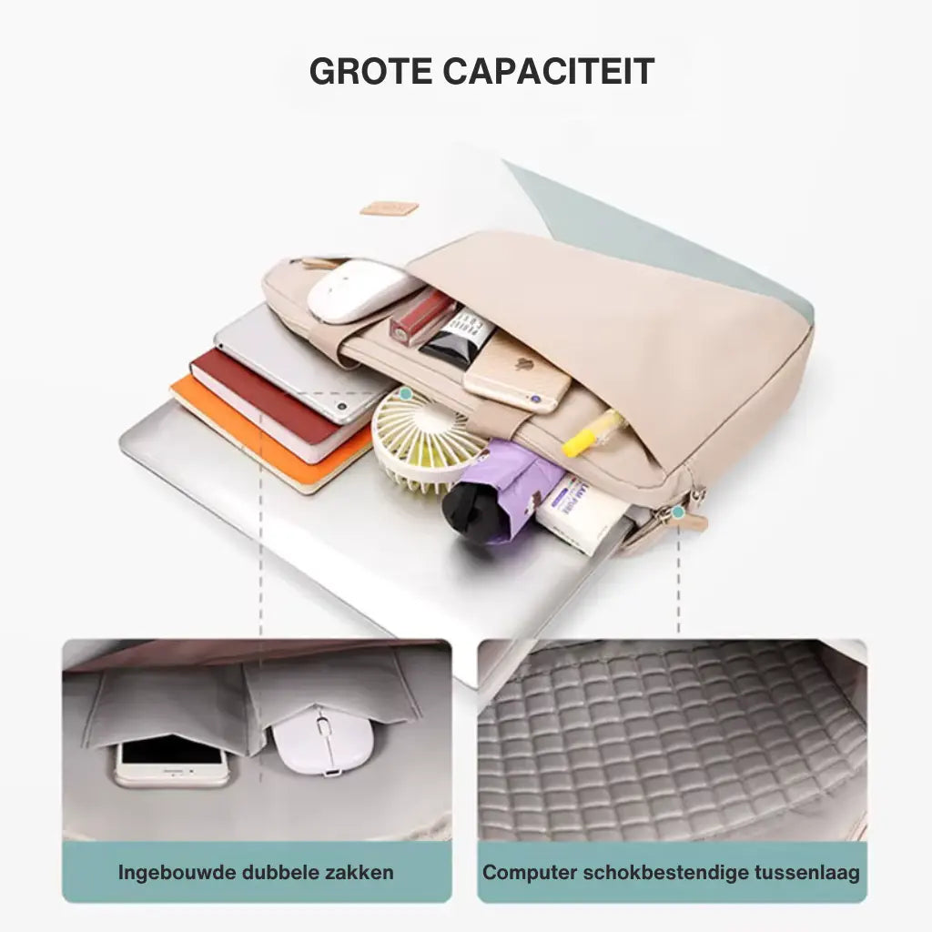 Stijlvolle Laptoptas Dames – Waterbestendig & Elegant