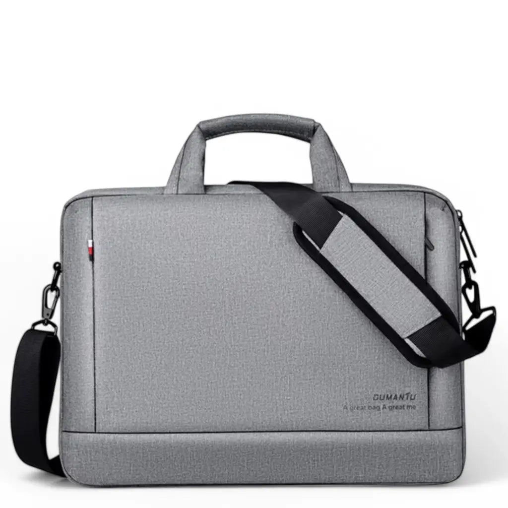 Moderne heren laptoptas 13 inch grijs – Minimalistisch & praktisch