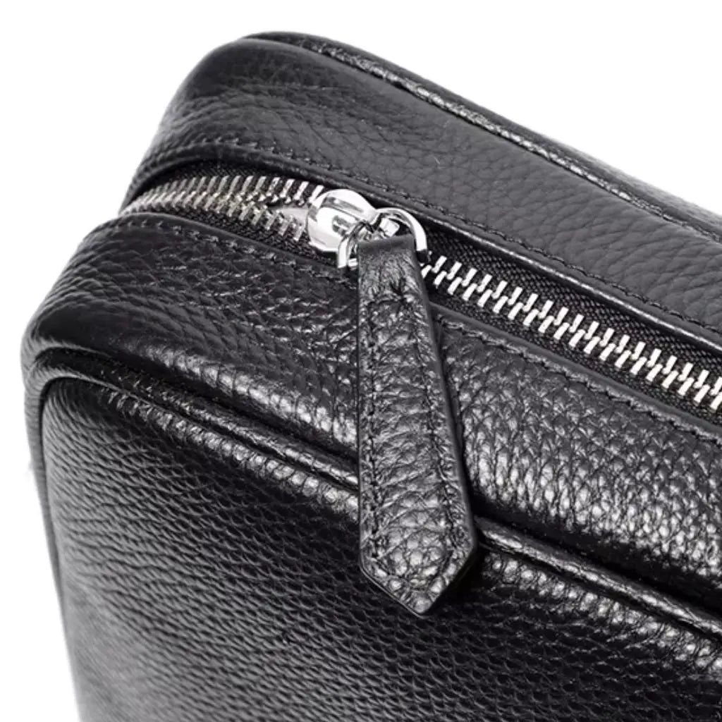 Laptoptas Heren 14 inch – Luxe Leer & Duurzaam Design
