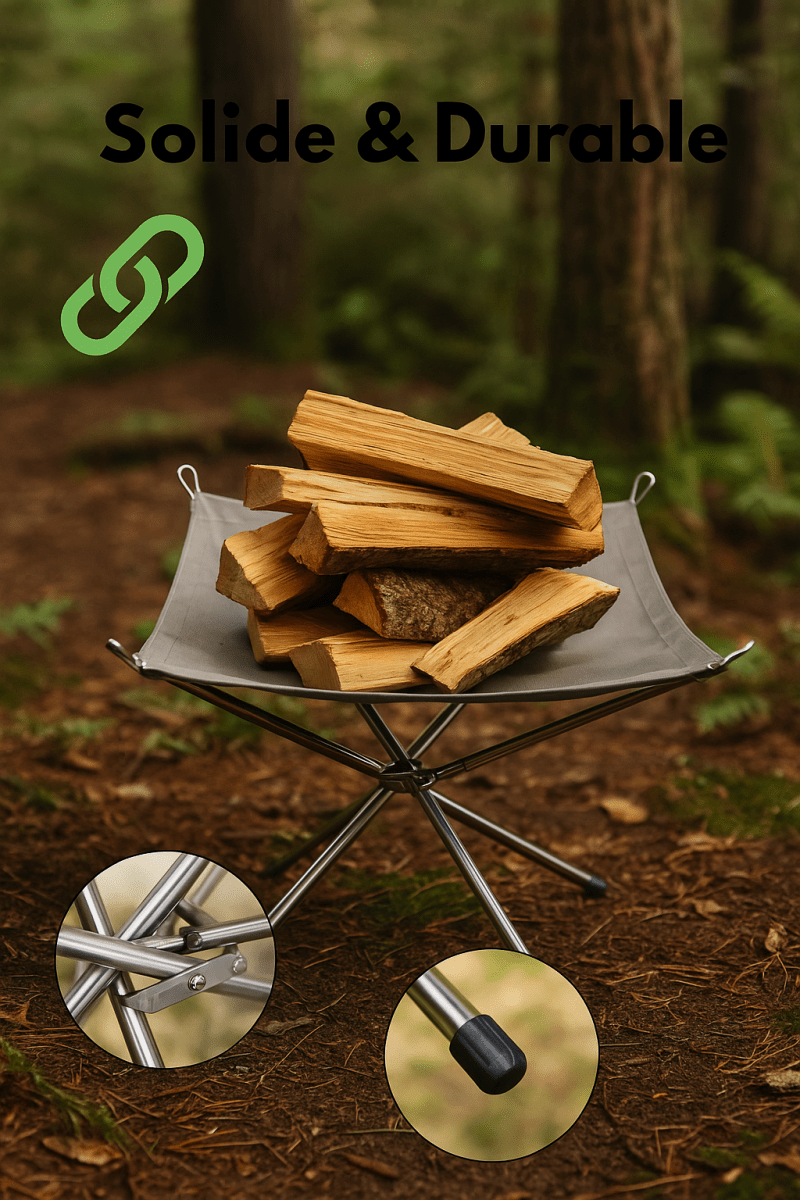 Opvouwbare Vuurschaal – Lichtgewicht & Draagbaar – Voor Camping & Outdoor