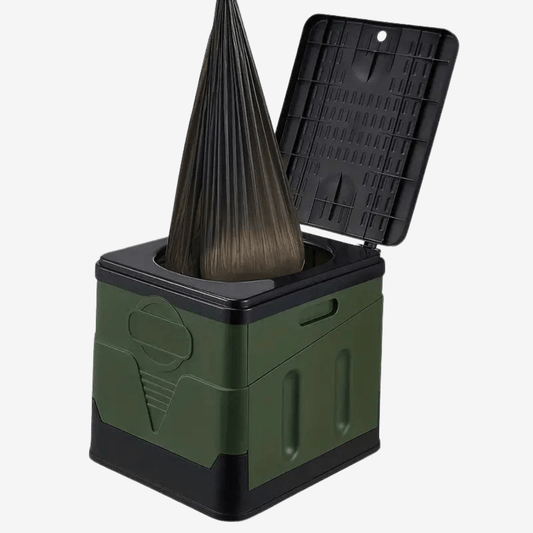 Multifunctionele Opvouwbare Opslagkruk – Stevig & Ruimtebesparend