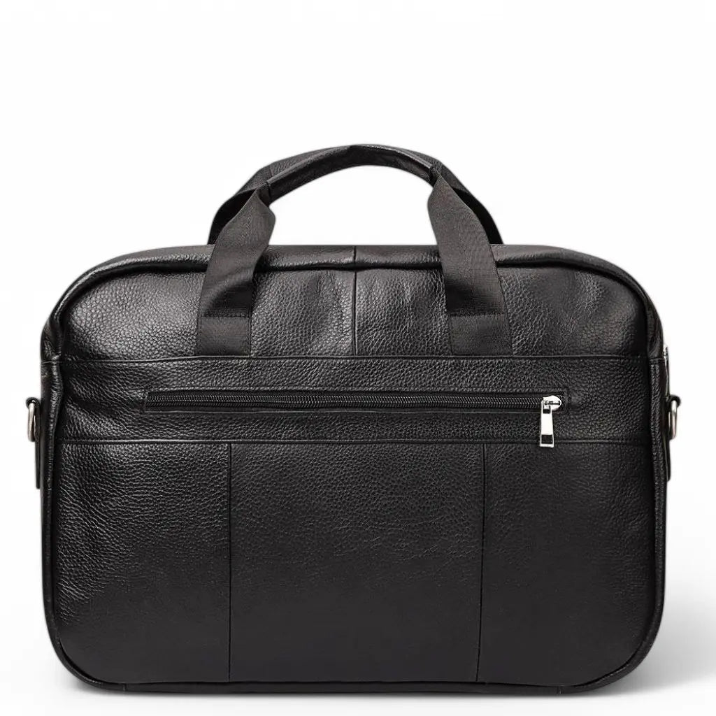 Luxe heren laptoptas 13 inch – Echt leer, stijlvol & praktisch
