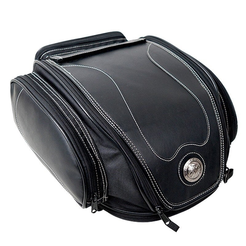 Motorfiets Tanktas – Waterdicht PU Leer – Magnetisch & Verstelbaar