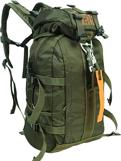 Waterdichte Outdoor Rugzak – 40L Capaciteit – Stevige Hiking Backpack met Karabijnhaak & Opbergvakken