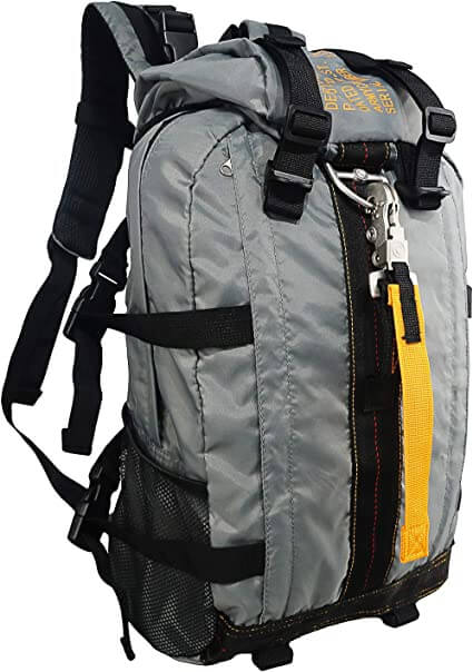 Waterdichte Outdoor Rugzak – 40L Capaciteit – Stevige Hiking Backpack met Karabijnhaak & Opbergvakken