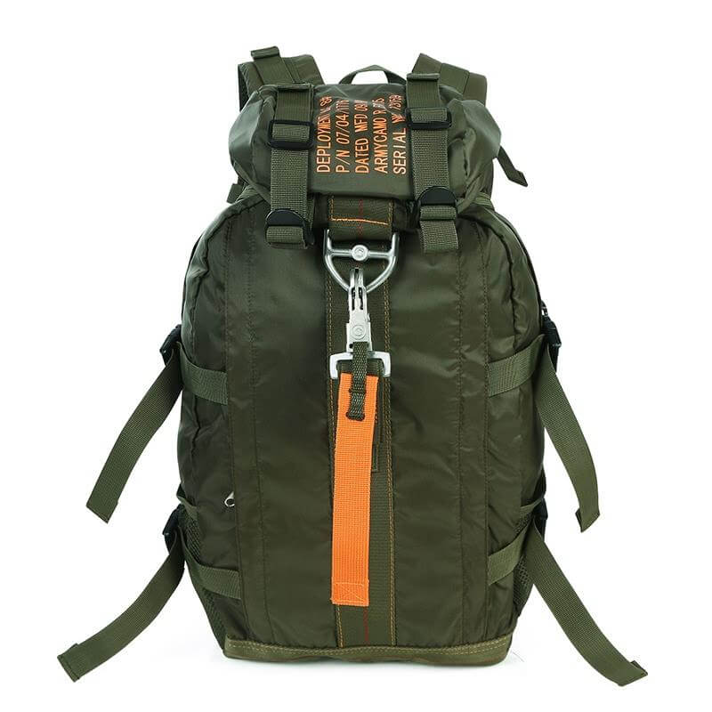Waterdichte Outdoor Rugzak – 40L Capaciteit – Stevige Hiking Backpack met Karabijnhaak & Opbergvakken